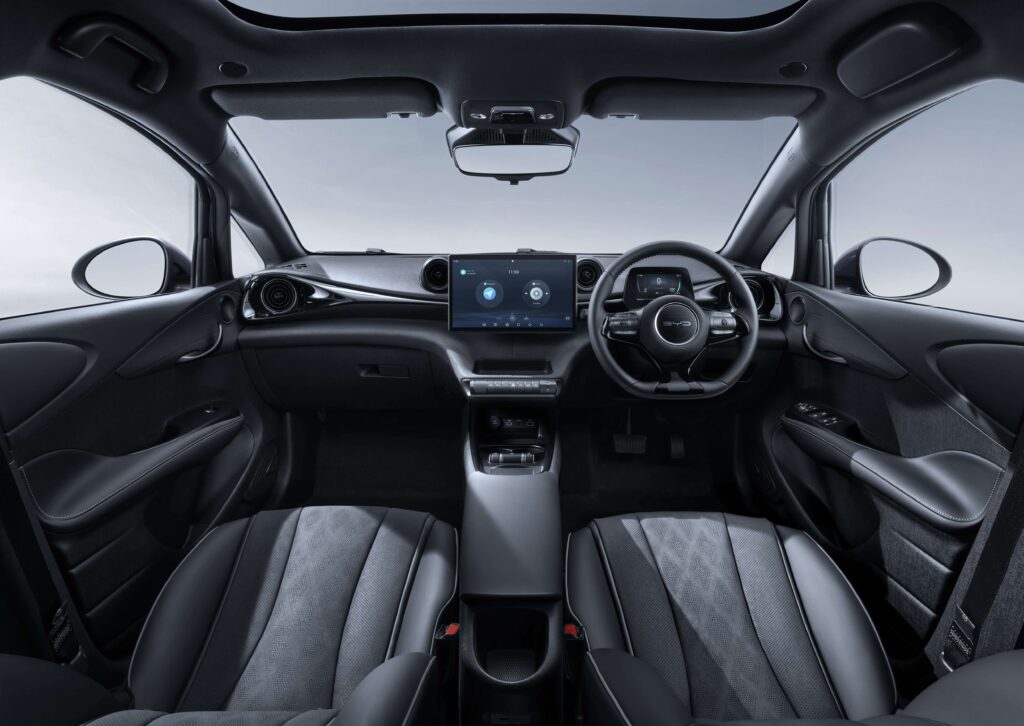 interior byd dolphin